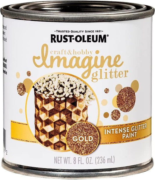 Rust-Oleum Glitter Paint 8 oz – Multiple Colors Available