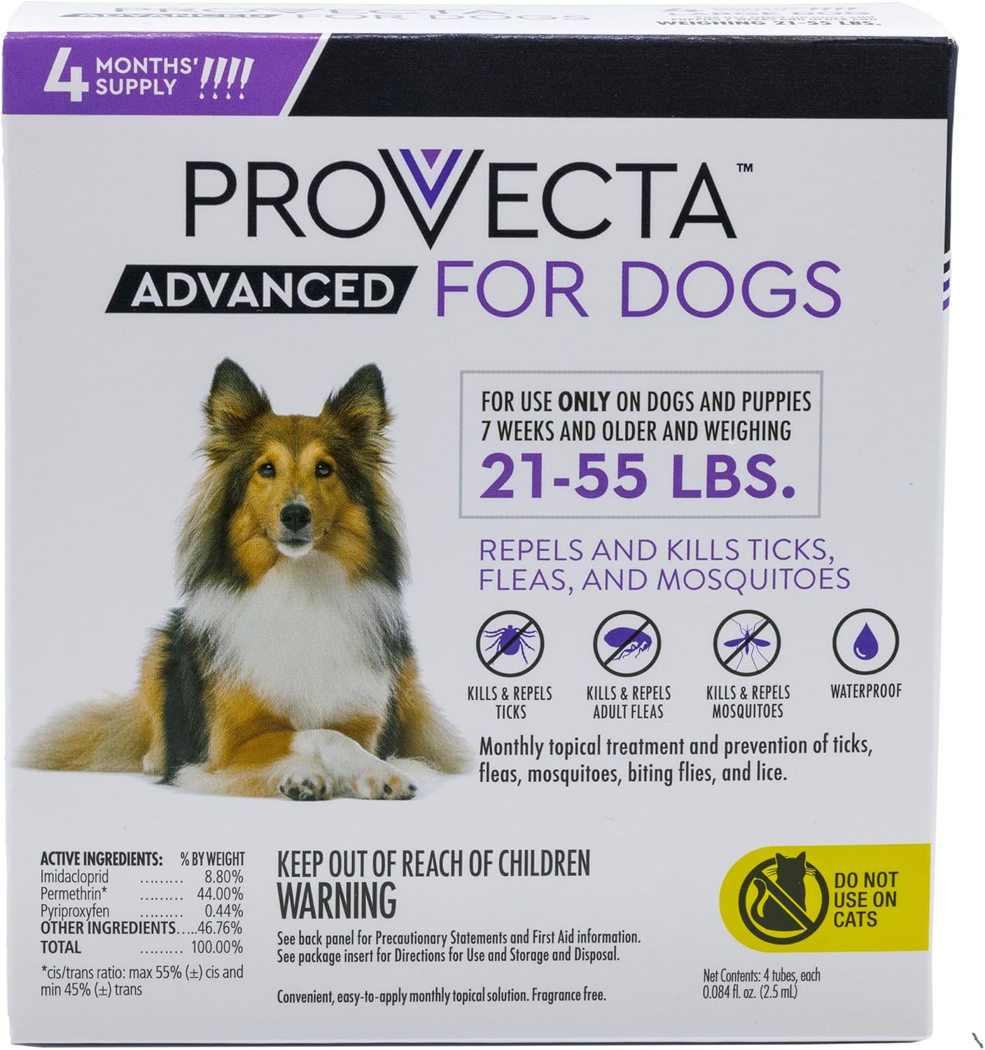 4 Doses Advanced for Dogs, Large/21-55 lb – BoonSales.com