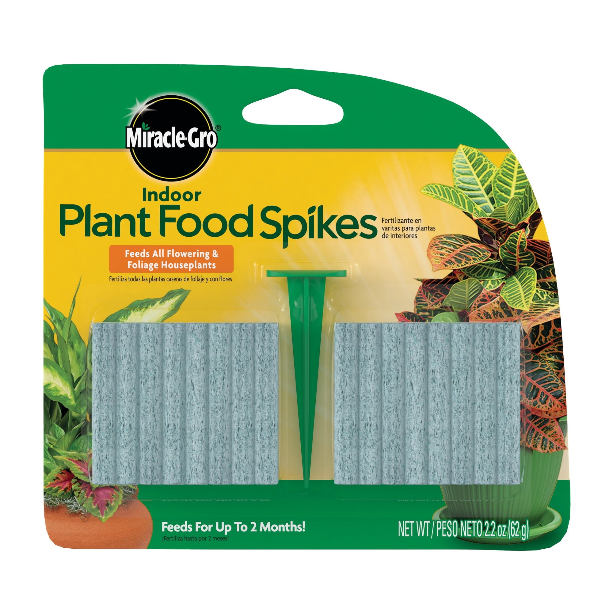 miracle indoor plant food Miracle-Gro Indoor Plant Food Spikes