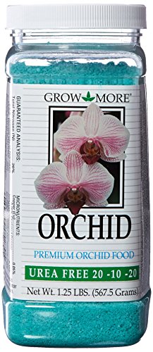 Grow More Premium Urea-Free Orchid Food – 1.25 lb