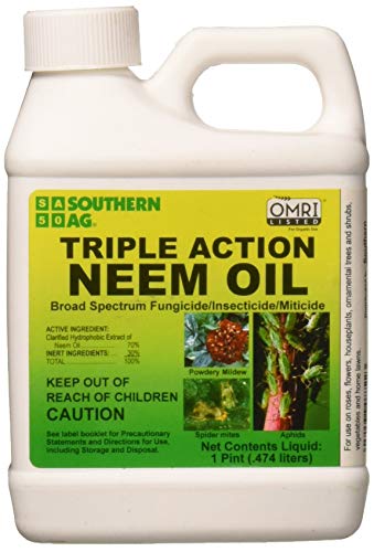 Southern Ag 08722 Triple Action Neem Oil Fungicide Insecticide Miticide