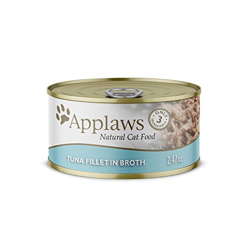 Applaws Tuna Fillet Cat Food Tins – 2.4 oz, 24 Pack