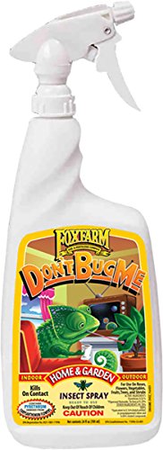 FoxFarm FX14018 Don't Bug Me Pyrethrin Spray Liquid Nutrients, 24-Ounce, White