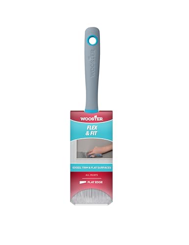 Wooster 8713 Flex & Fit Paintbrush, Gray/Blue