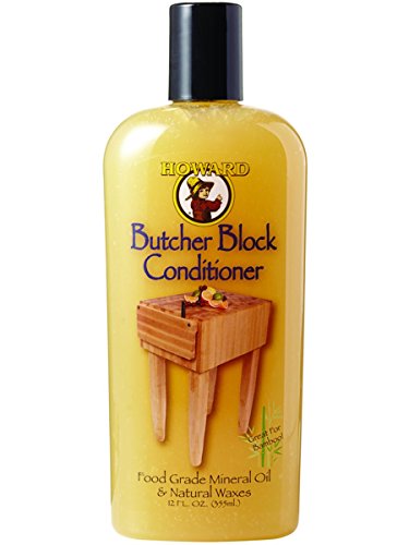 Howard BBC012 Butcher Block Conditioner, 12-Ounce