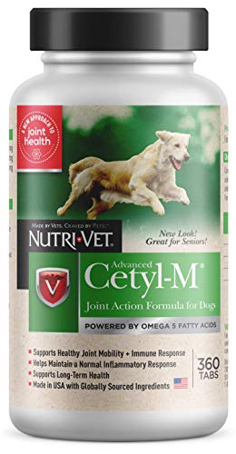 Nutri-Vet Cetyl-M Advanced Joint Action Formula Chewable Tablets 360 ct