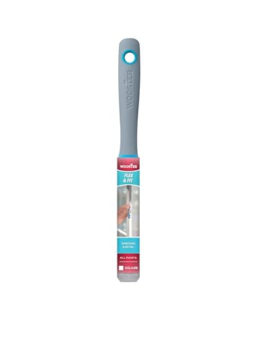 Wooster 8711 Flex & Fit Paintbrush, Gray/Blue