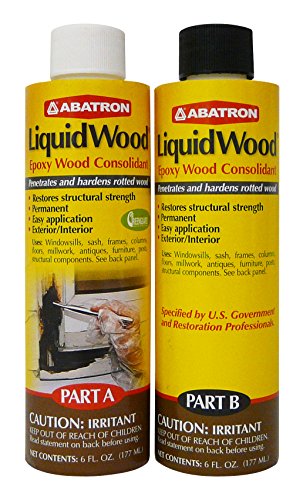Abatron LiquidWood Epoxy Wood Consolidant Kit – 12 oz