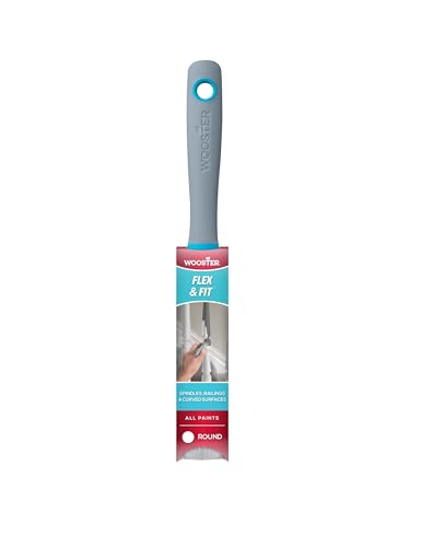 Wooster 8712 Flex & Fit Paintbrush, Gray/Blue