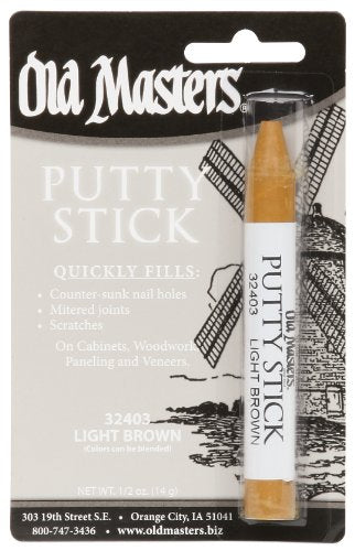 Old Masters 32403 Light Brown Putty Stick