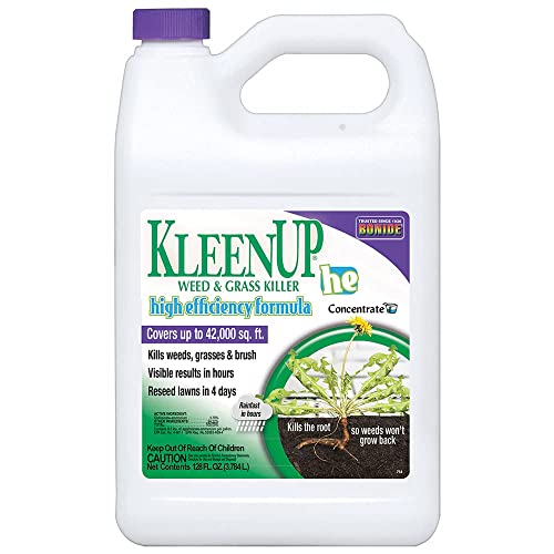 Bonide High-Efficiency Weed & Grass Killer Concentrate – 1 Gallon