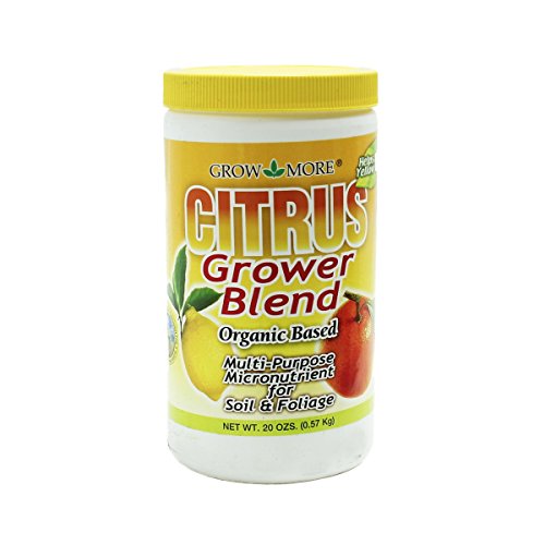 Grow More 8086 Citrus Grower Blend Fertilizer, 20 oz