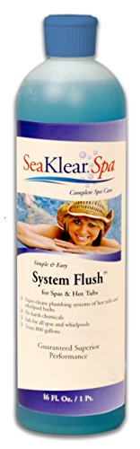 SeaKlear Spa System Flush, 1 Pint Bottle