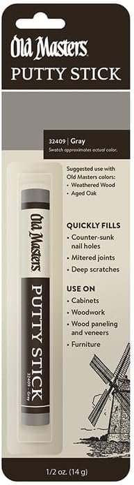 Old Masters Perfect Match Putty Stick – Gray (32409)