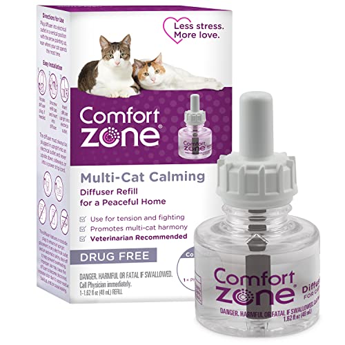 Comfort Zone Multi-Cat Calming Diffuser Refill – 1 Pack