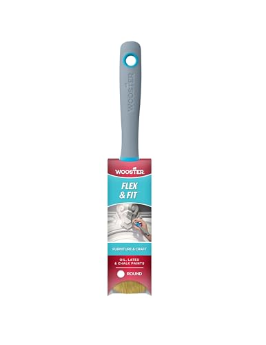 Wooster 8714 Flex & Fit Paintbrush, Gray/Blue