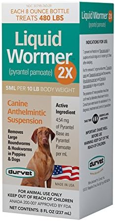 Durvet Double Strength Liquid Wormer for Dogs – image 2