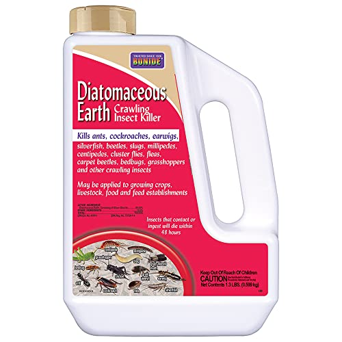 Bonide (BND120) - Diatomaceous Earth, Ready to Use Crawling Bug/Roach Killer (1.3 lb.)