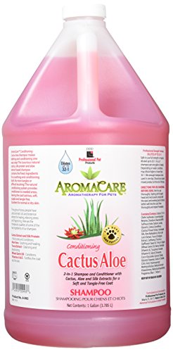 PPP AromaCare Cactus Aloe 2-in-1 Pet Shampoo – 1 Gallon