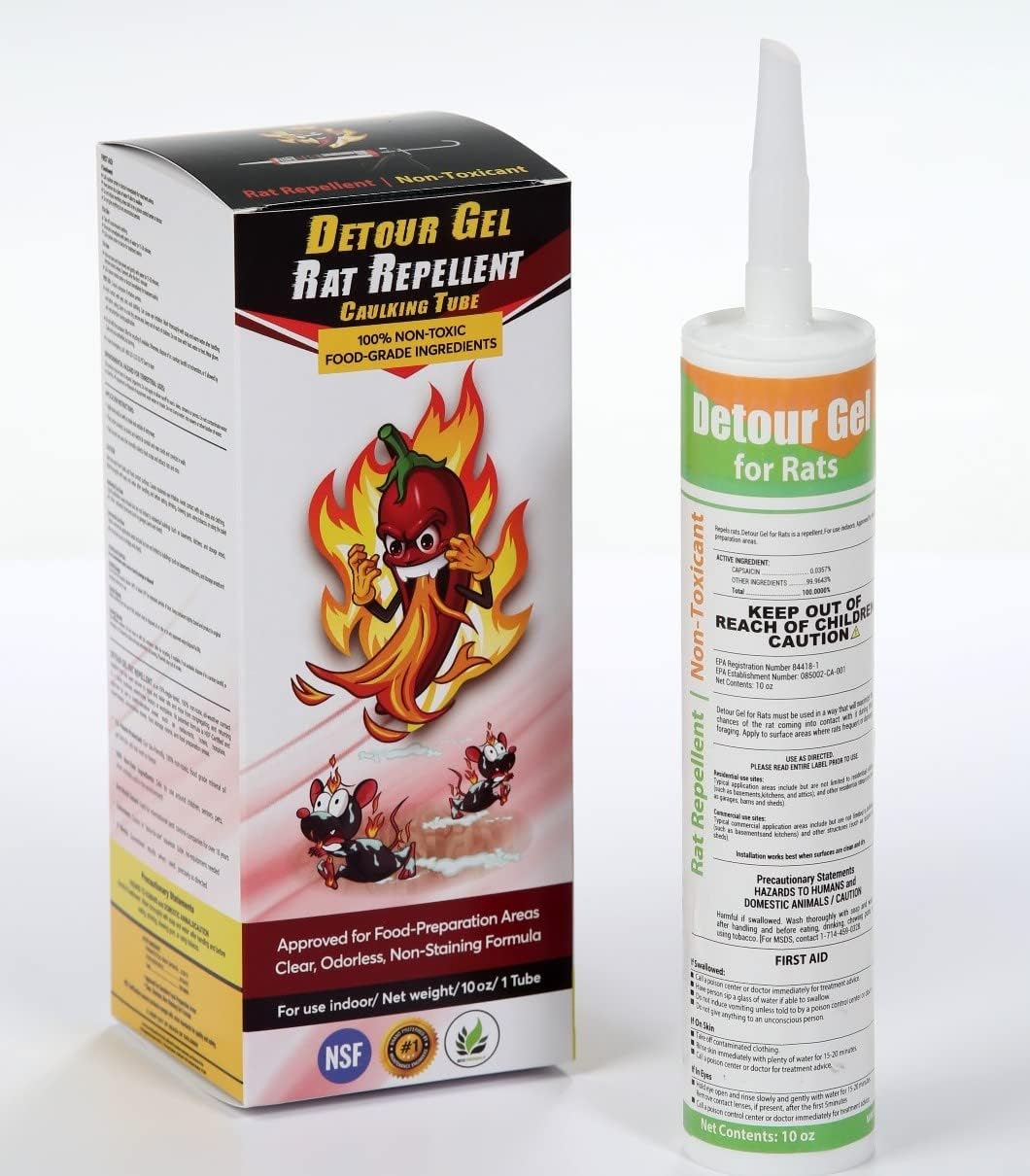 DETOUR Rat Repellent Gel – Toxin-Free Rodent Repellent – image 2