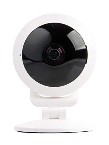 Vivitar IPC-117 1080p Full HD Wi-Fi Smart IP Camera with 360 Degree View Angle Lens, White