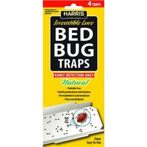 Bed Bug Traps w/irresistible lures (4 pk)