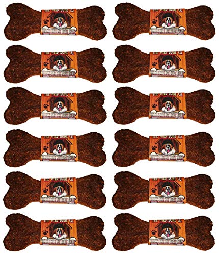 The Wild Bone Company Venison Bone Pot Roast Dog Treats – 12 Count
