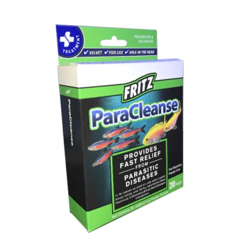 Fritz Aquatics ParaCleanse Treatment for Aquarium Fish (20 ct) 90003