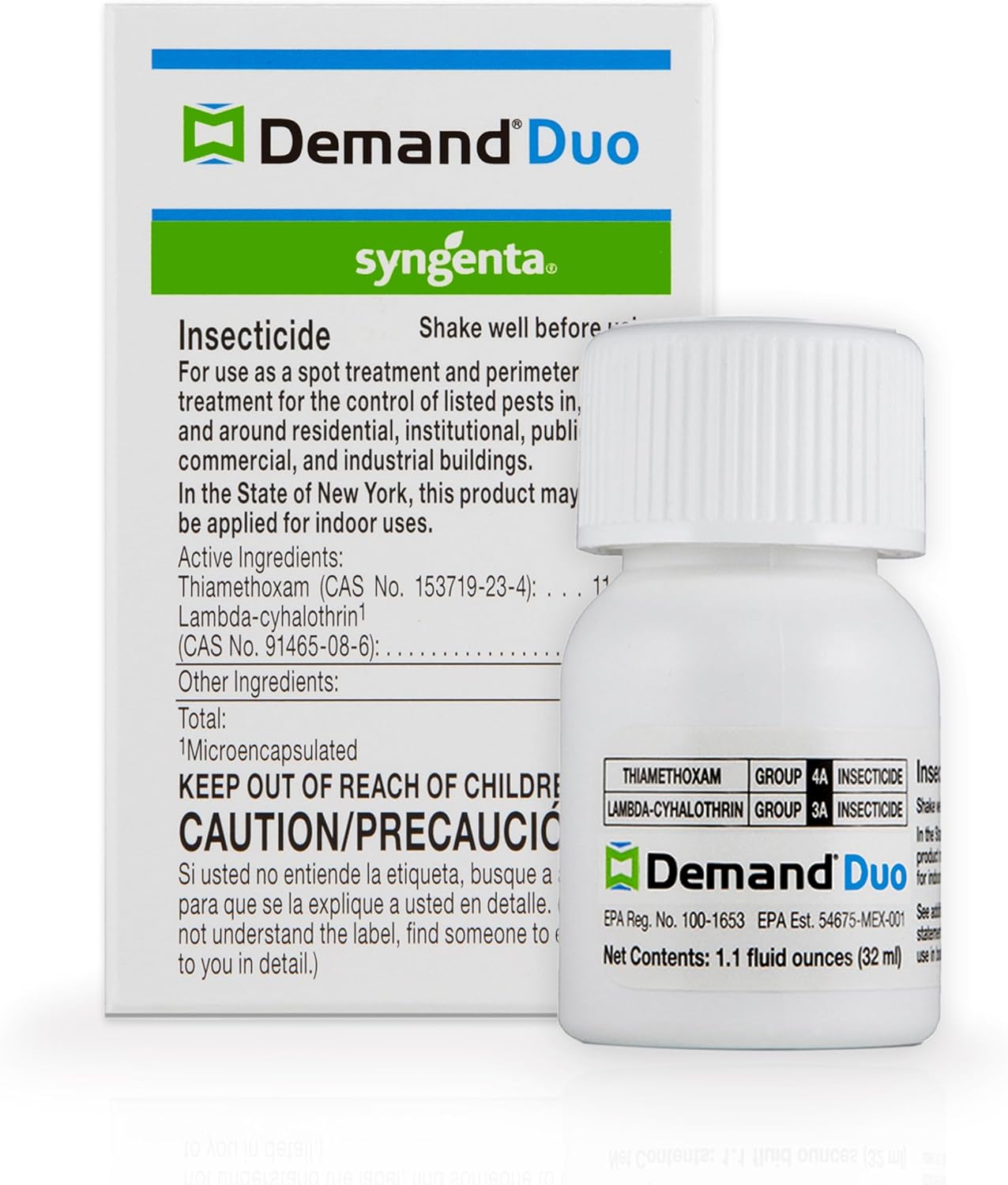 Deman Insect Demand Duo Insecticide - Dual Defense with iCAP Technology (1.1 fl. oz ...