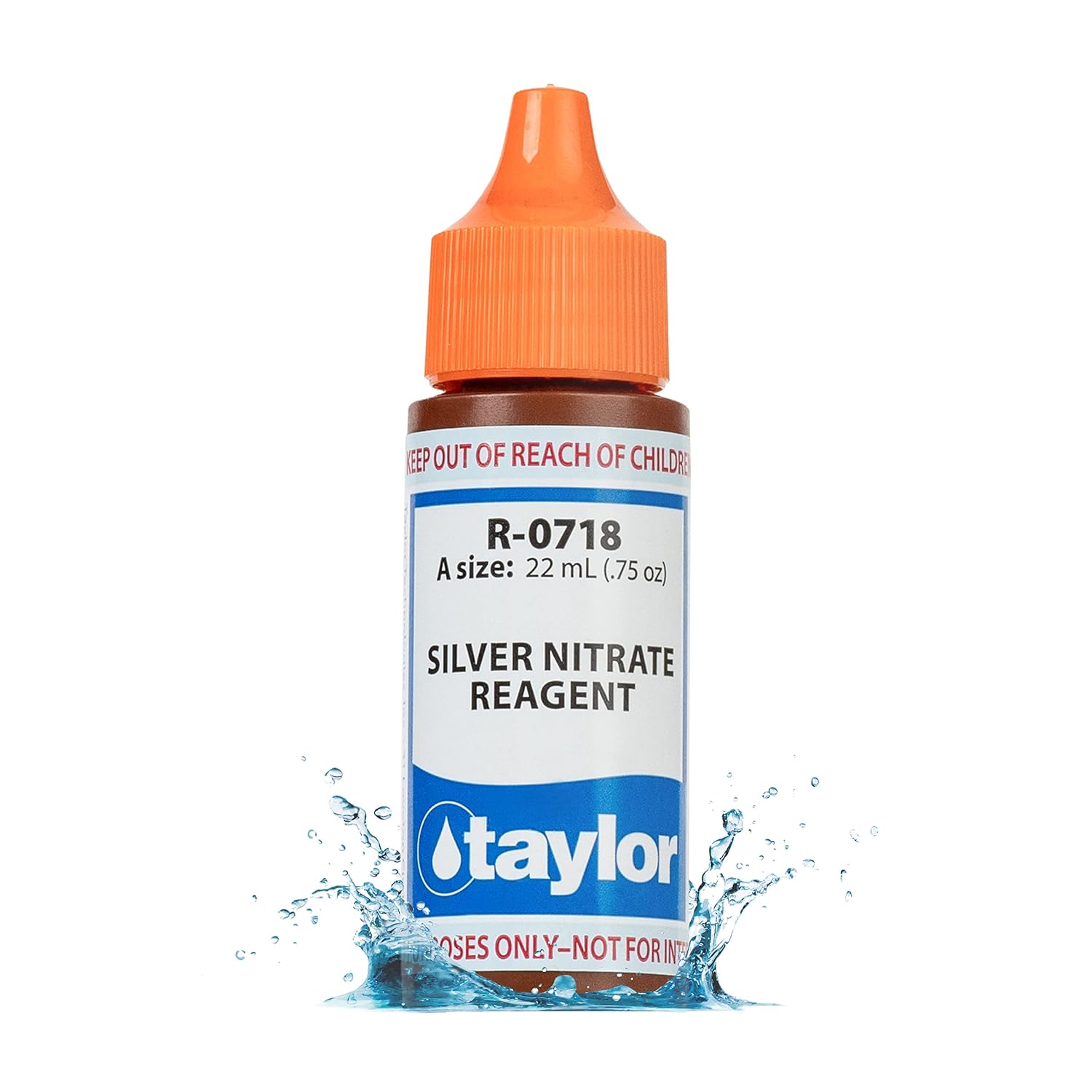 Taylor R-0718-A Silver Nitrate Reagent, 3/4 oz