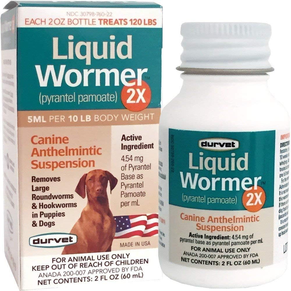 Durvet Double Strength Liquid Wormer for Dogs