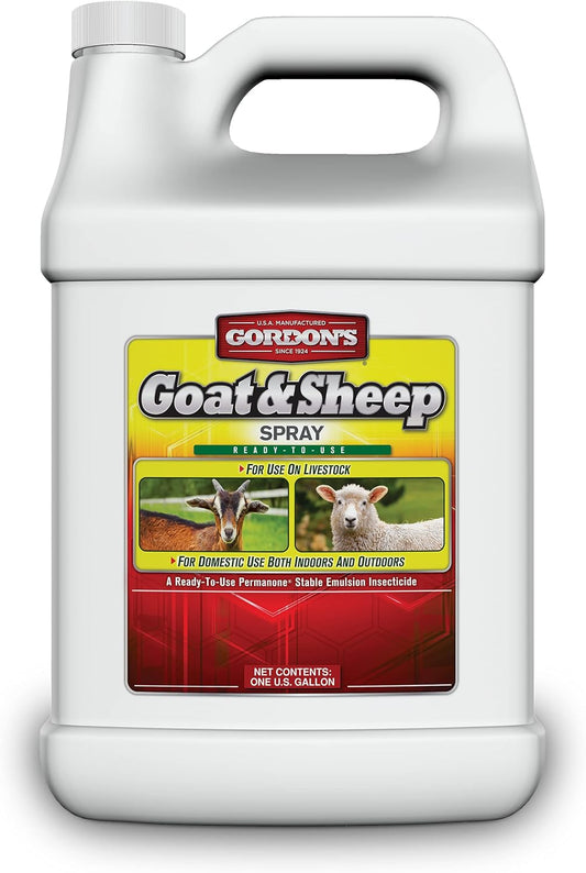 Gordon's Goat & Sheep Spray, 1 Gallon: Effective Protection for Livestock