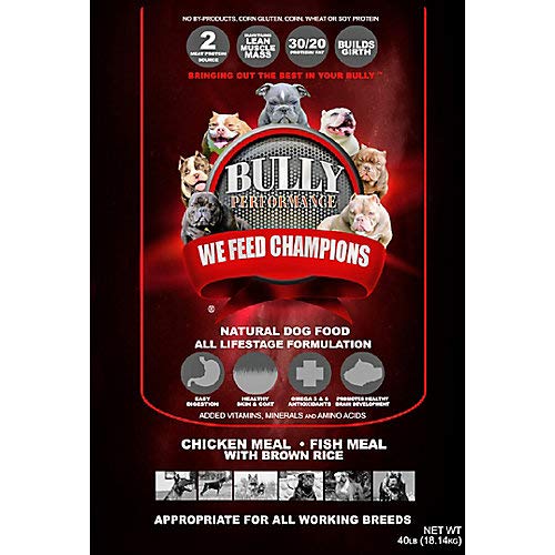 Bully Performance BP16932 All Life Stage Dog Feed Bag44; 40 lbs