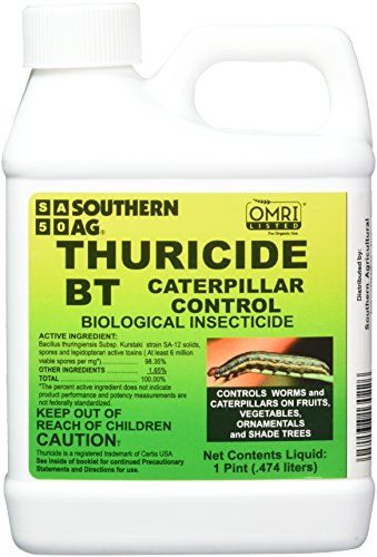 Southern Ag Thuricide BT Caterpillar Control – 16 oz