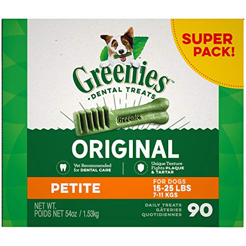 GREENIES Original Petite Dental Dog Treats, 54 oz. Pack