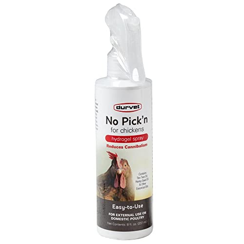 Durvet 699088 No Pick'N Spray for Chickens 8oz