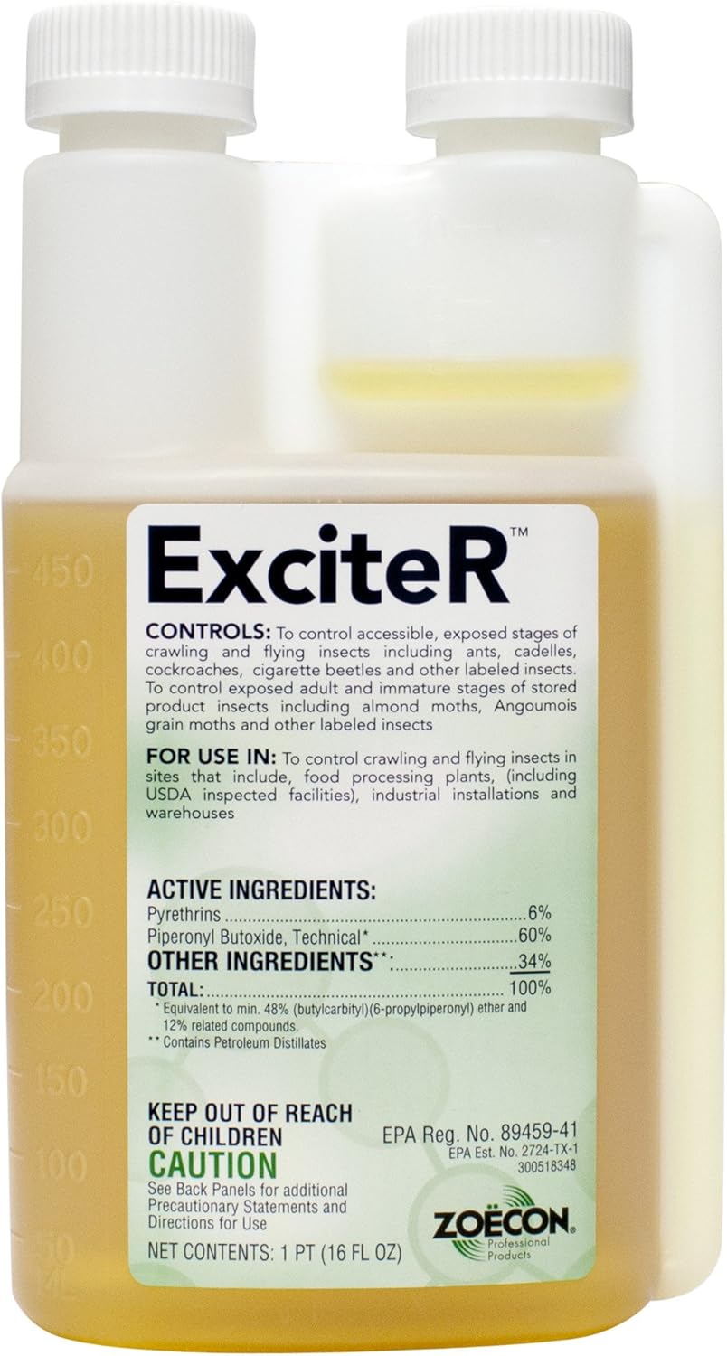 Zoecon ExciteR Pyrethrin Contact Insecticide with Flushing Action