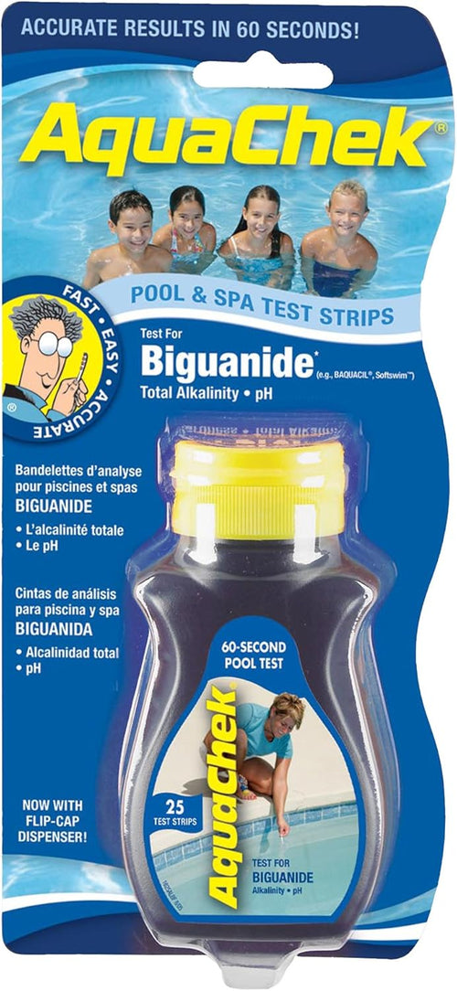 AquaChek Biguanide Test Strips – Black