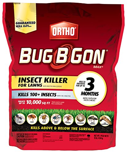 Ortho Bug B Gon Max Insect Killer for Lawns (Kills 100+ Insects for 3 Months Including Ants, Chinch Bugs, Fleas, and Ticks)