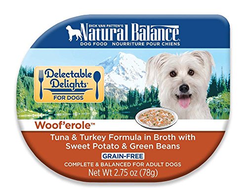 Natural Balance 24Ea/2.75 Oz 24 Count Delectable Delights Woof'Erole In Broth Dog Food, One Size