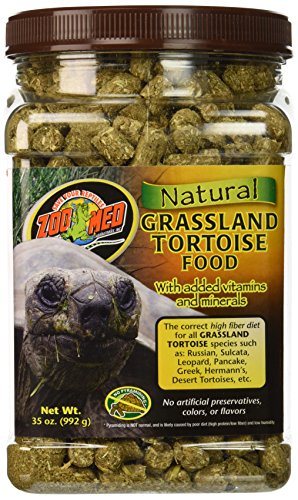 Zoo Med Natural Tortoise Food, 35-Ounce, Grassland