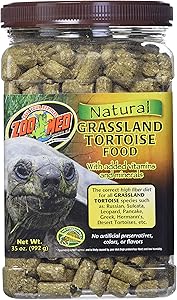 Zoo Med Natural Tortoise Food, 35-Ounce, Grassland