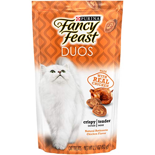 Purina fancy Feast DUOS Natural Rotisserie Chicken Flavor Net wt 2.1oz