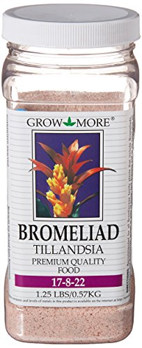 Grow More Bromeliad & Tillandsia Food 17-8-22 – 1.25 lb