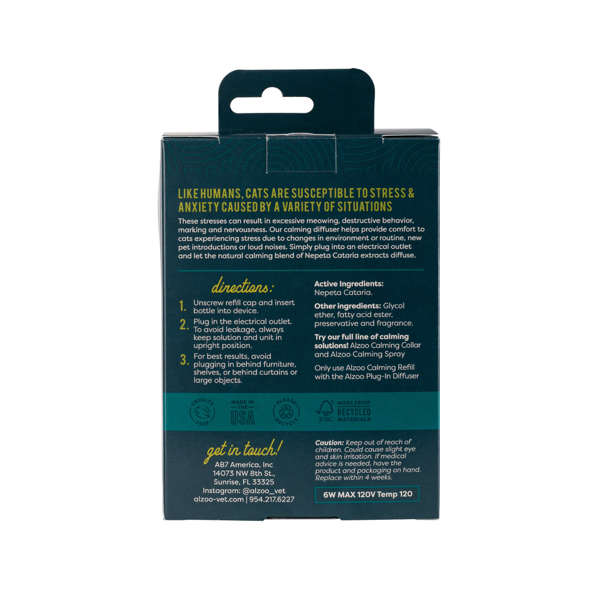 ALZOO Plant-Based Calming Diffuser Kit for Cats – image 2