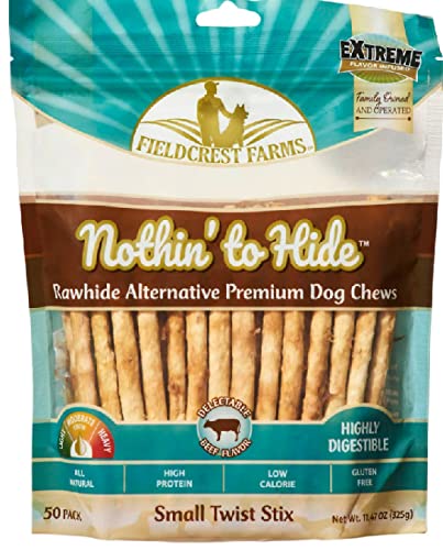 Fieldcrest Farms Nothin' to Hide Twist Stix, Beef Flavor