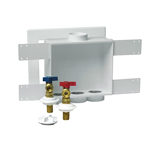 Oatey 38530 Quadtro Washing Machine Outlet Box – Copper Sweat, 2 in Hub