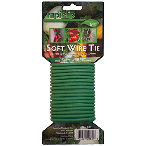 Luster Leaf 839 16-Ft. Light-Duty Soft Twist Plant Tie