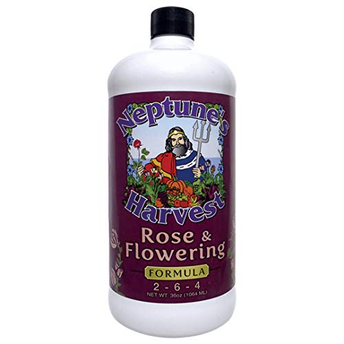 Neptune's Harvest Rose & Flowering Formula 2-6-4 – 1 Quart
