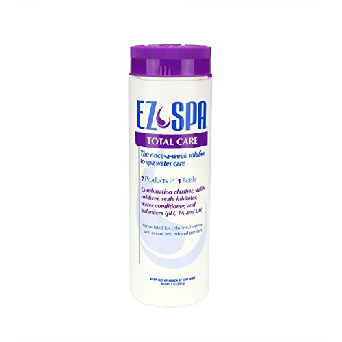 EZ Spa Total Care Weekly Water Preventative Chemical Treatment Blend for Hot Tubs and Spas, 2 Pounds